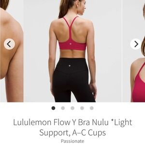 lululemon athletica Passionate Pink Sports Bra